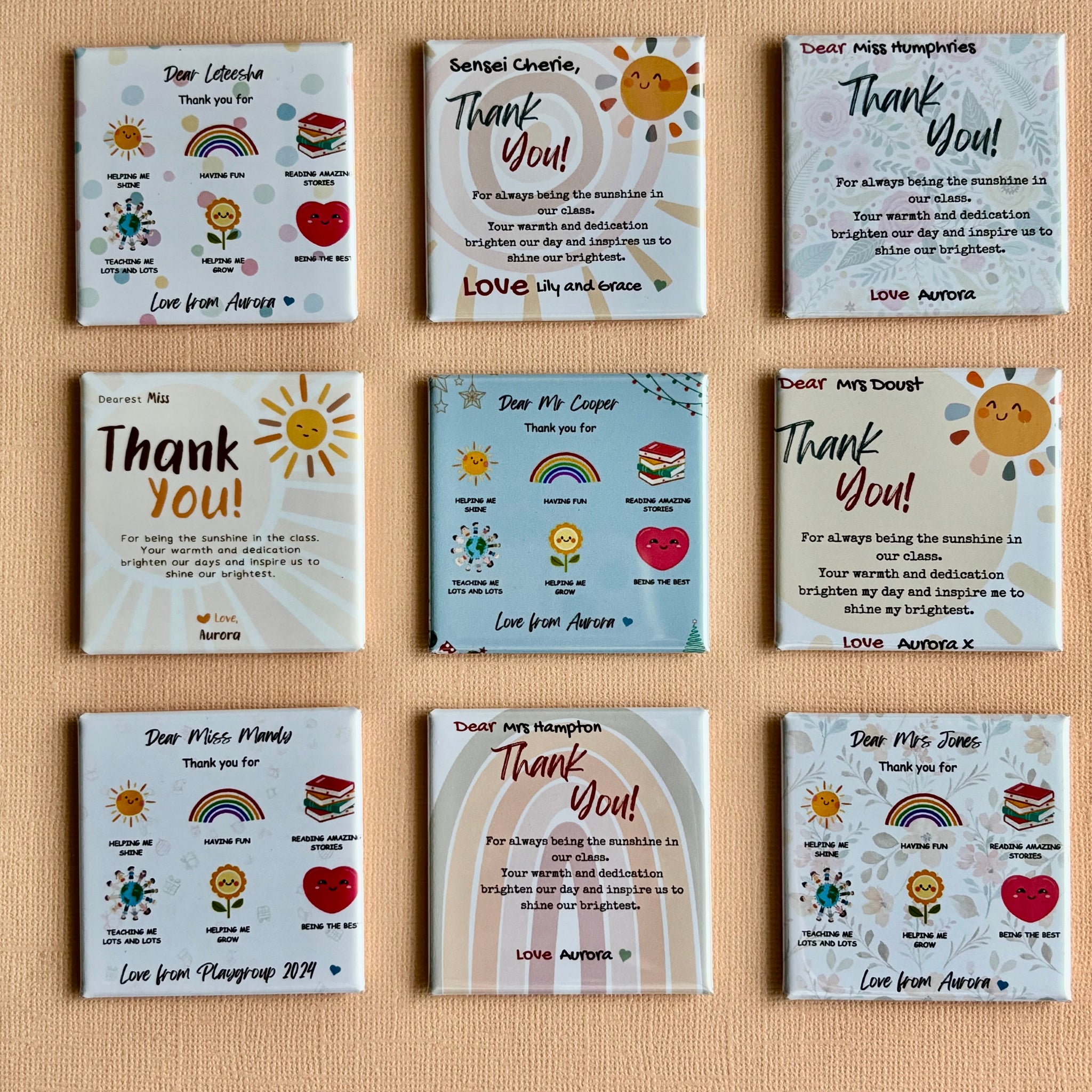 Thank You Magnet Collection1