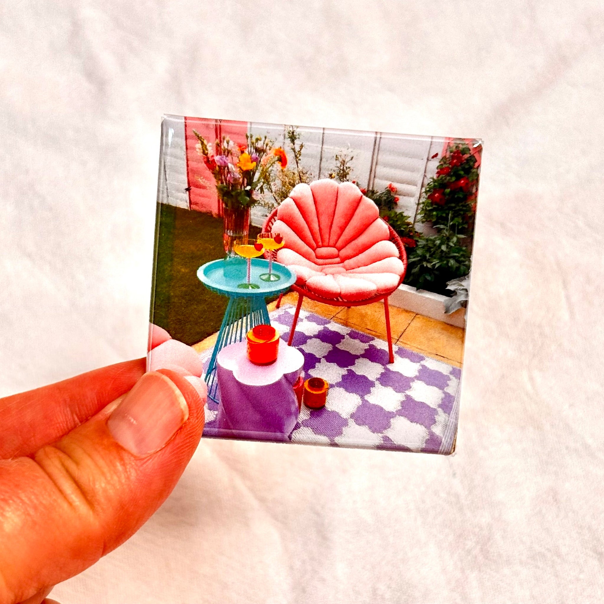 Pressed Photo Magnets